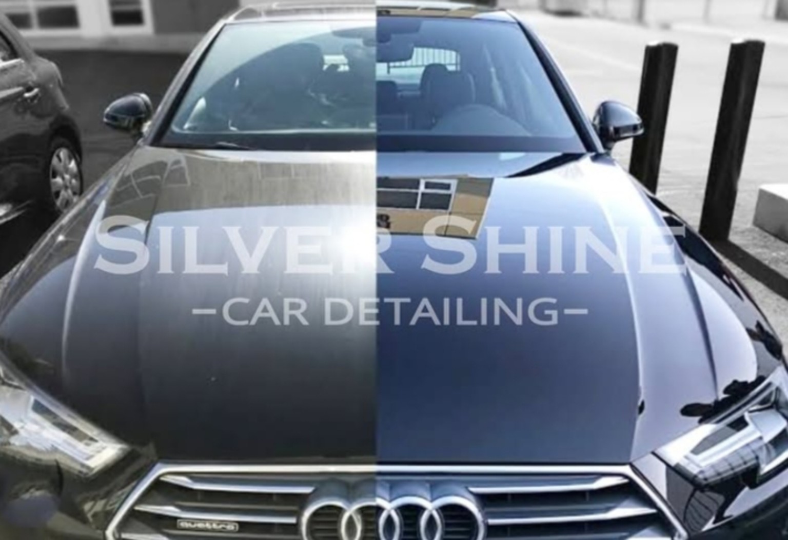Audi detailing before and after